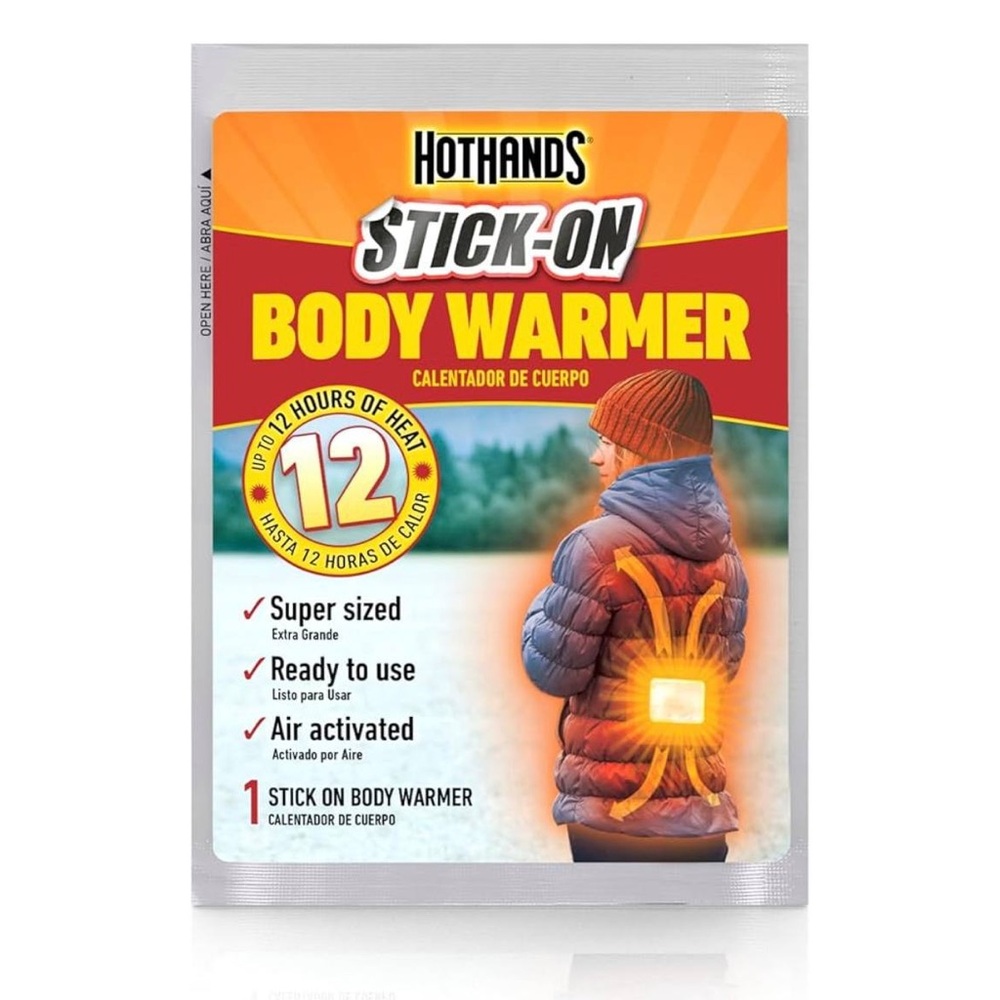 HotHands Stick On Body Warmer Value Pack Long 12 Hour Lasting Warmers
